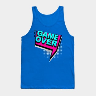 Game Over Retrowave Tank Top